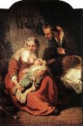 REMBRANDT Harmenszoon van Rijn The Holy Family x oil painting reproduction